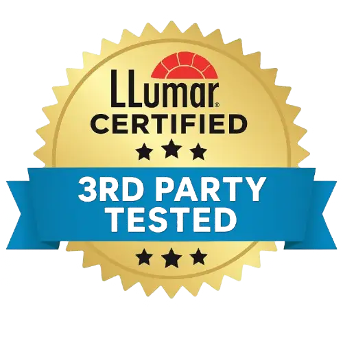LLumar Certified – 3rd Party Tested