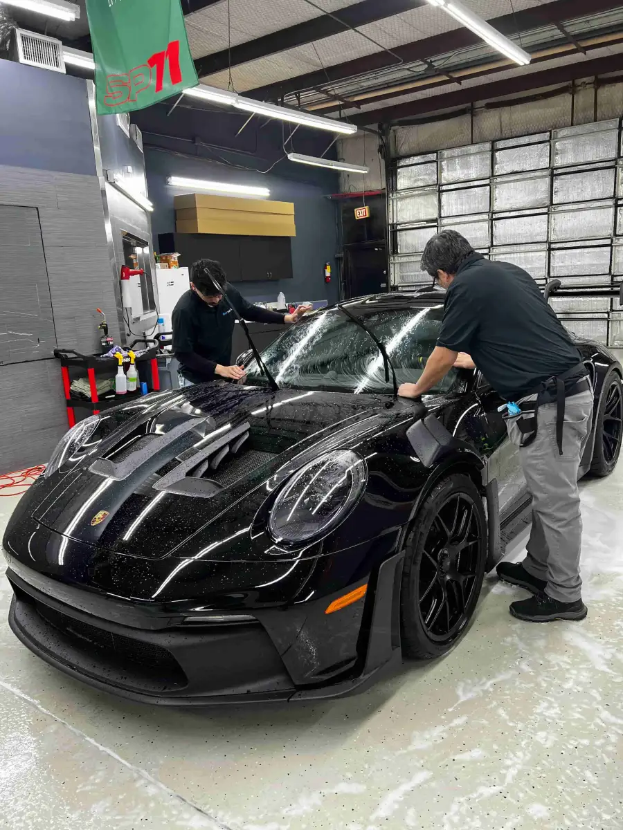 Windshield protection film installation Dallas TX — Tint Tek Plus